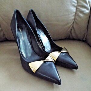 STUART WEITZMAN leather PUMPS black